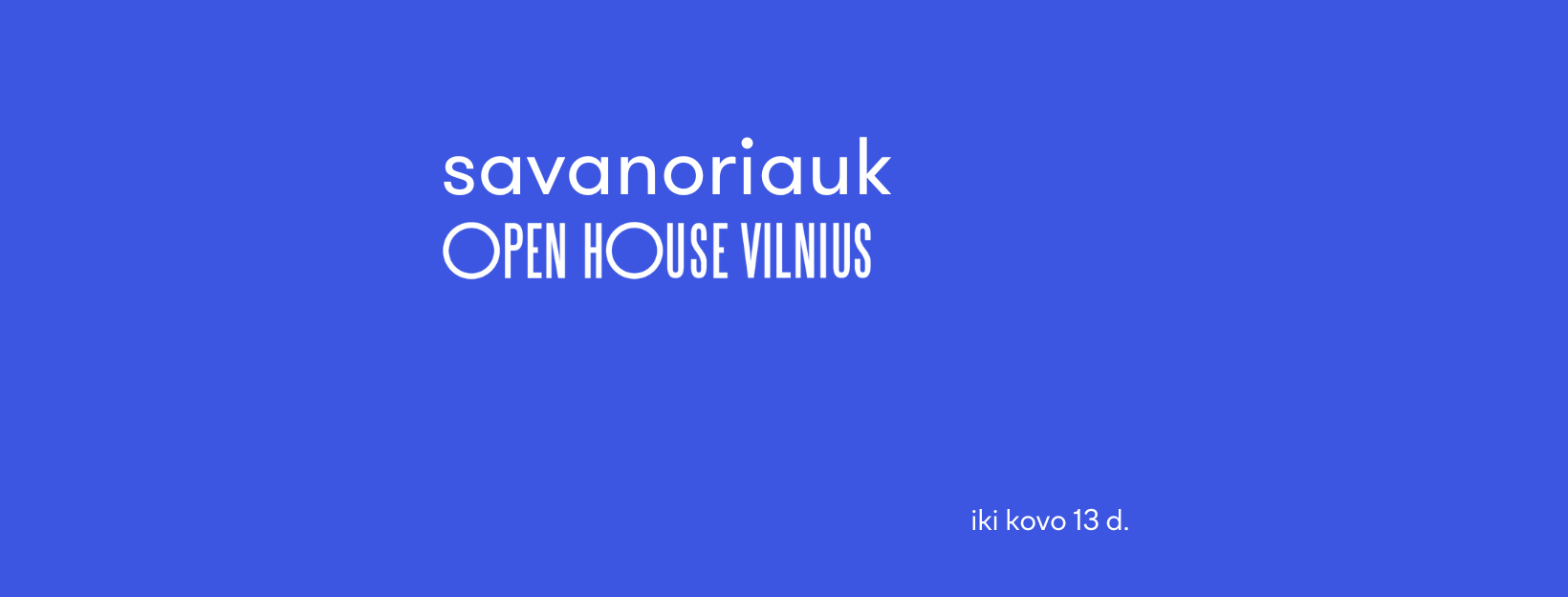 Prisidėti prie Open House Vilnius galite ir jūs – renginys laukia savanorių
