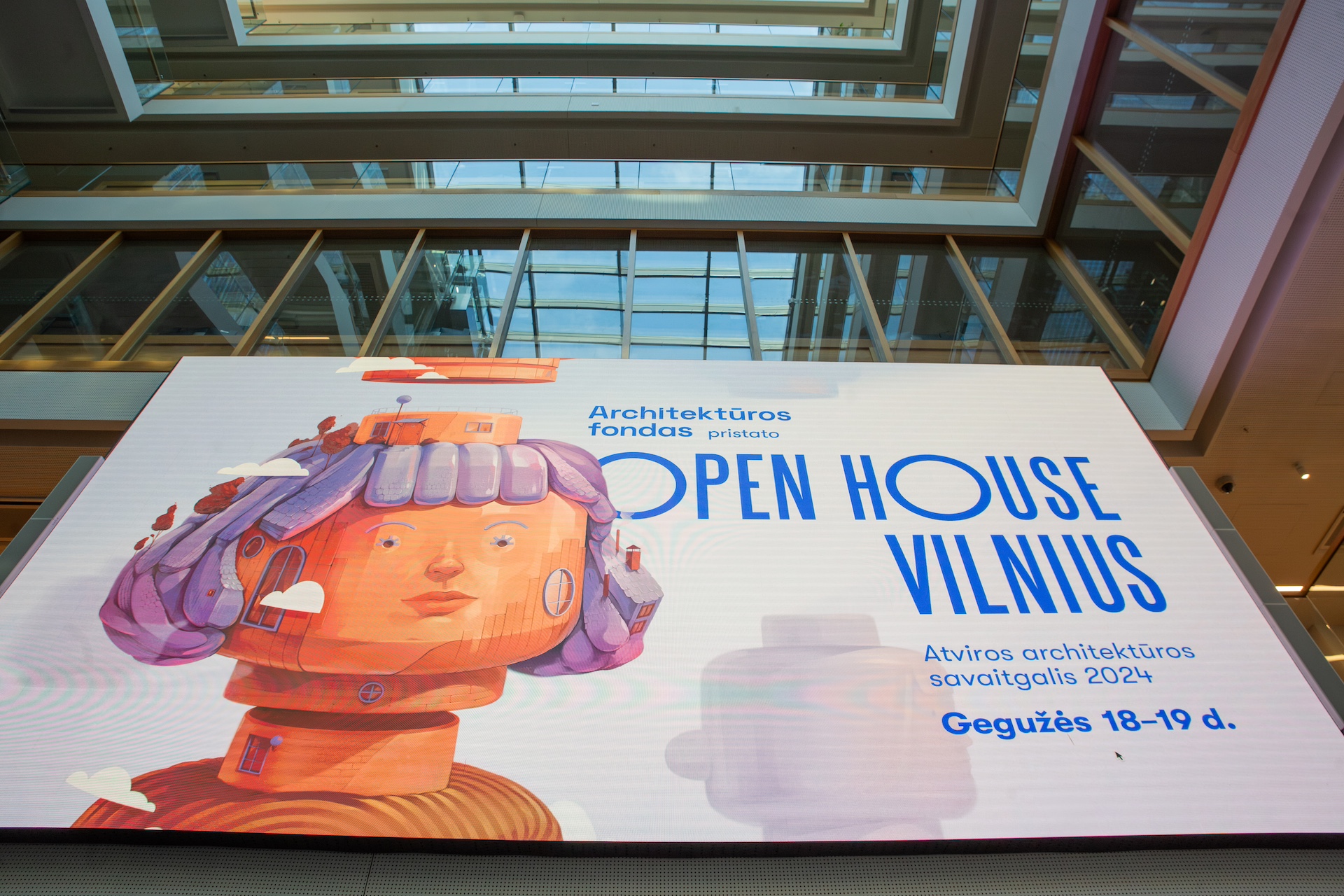 Gegužę Vilniuje šurmuliuosiantis jubiliejinis „Open House Vilnius“ atskleidžia programą